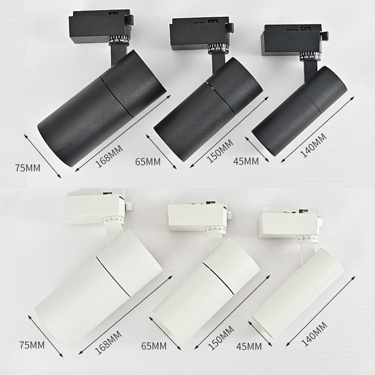 20W 30W 40W COB Led Track Light Shop Focus Lamp Retail Spot Lighting Fixtures Spotlights Linear Rail Tracking Lamp