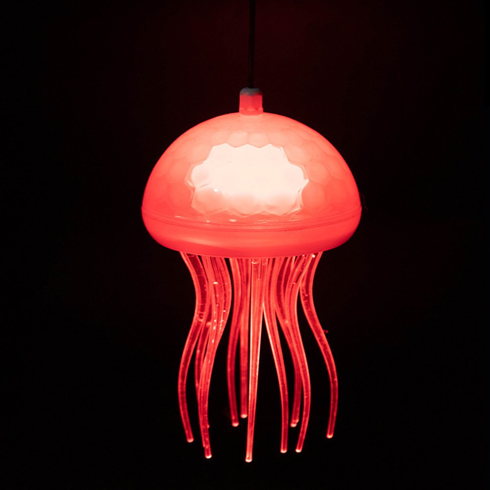 LED Simulation Jellyfish Small Chandelier IP65 Color Changing IP65 Waterproof Restaurant Atmosphere Landscape Decorative Lights