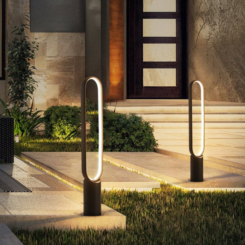 Simple Outdoor Waterproof Courtyard Lighting Round Pole IP65 Garden Light 30W Led Garden Light