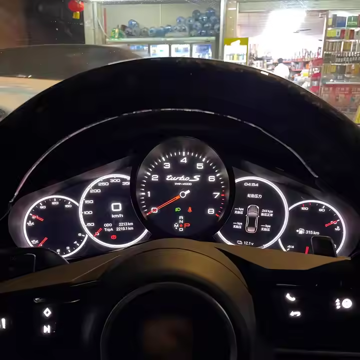 LCD Instrument Digital Cluster for Porsche Cayenne 2011-2017 PCM3.0/3.1/4.0 Car Auto Meter Speedometer CarPlay Dashboard LHD/RHD