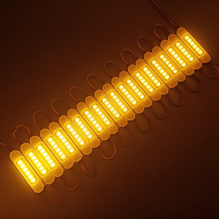 Led Module 12V 24V SMD5730 High Power 3W 77*17mm 6Leds Signage Backlight IP65 Waterproof SMD 5730 Injection LED Modules