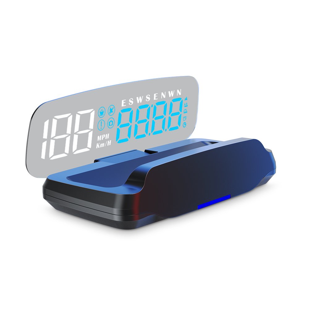 High Quality HUD C7 Universal GPS Smart Gauge Speedometer HD Projector Speedometer