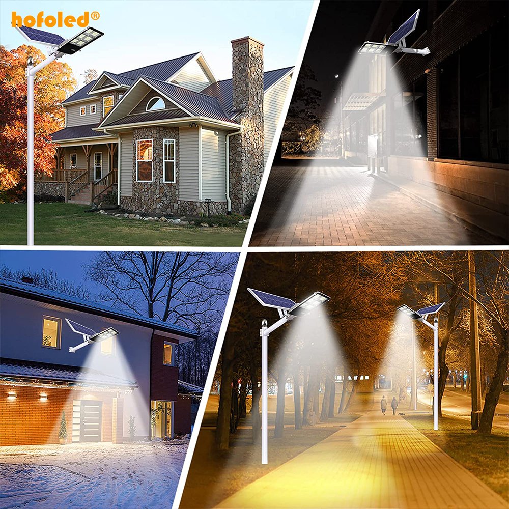 Hotsale Aluminum 300W 200W 100W Solar Lamp IP65 Waterproof Led Solar Street Light for Outdoor Public Square Garden Road Highway