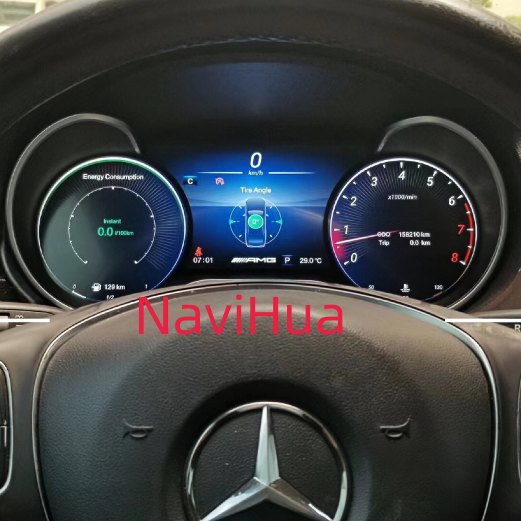 NaviHua New Upgrade Interior Kit Dashboard Cluster for Mercedes ML GL NTG4.5 for Benz GLE GLS G Class NTG5.0 for Benz R Class