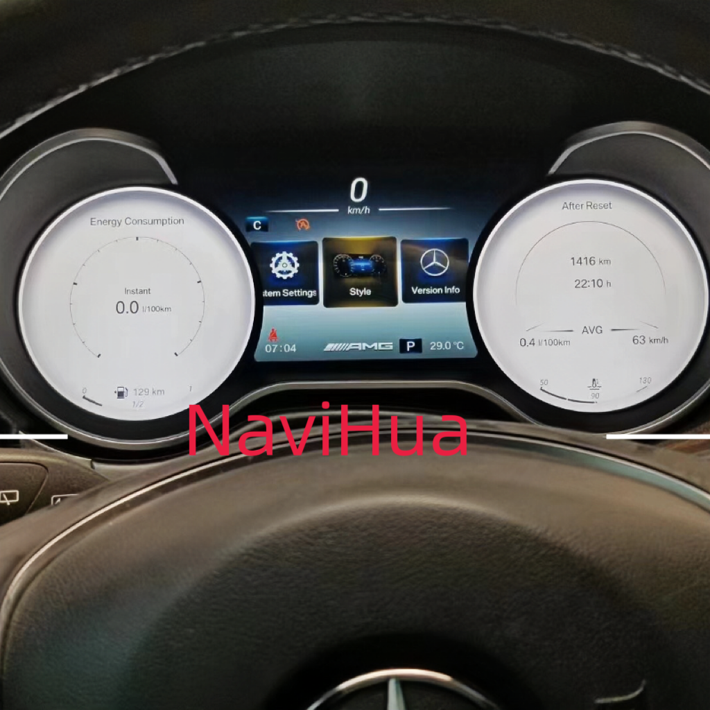 NaviHua New Upgrade Interior Kit Dashboard Cluster for Mercedes ML GL NTG4.5 for Benz GLE GLS G Class NTG5.0 for Benz R Class