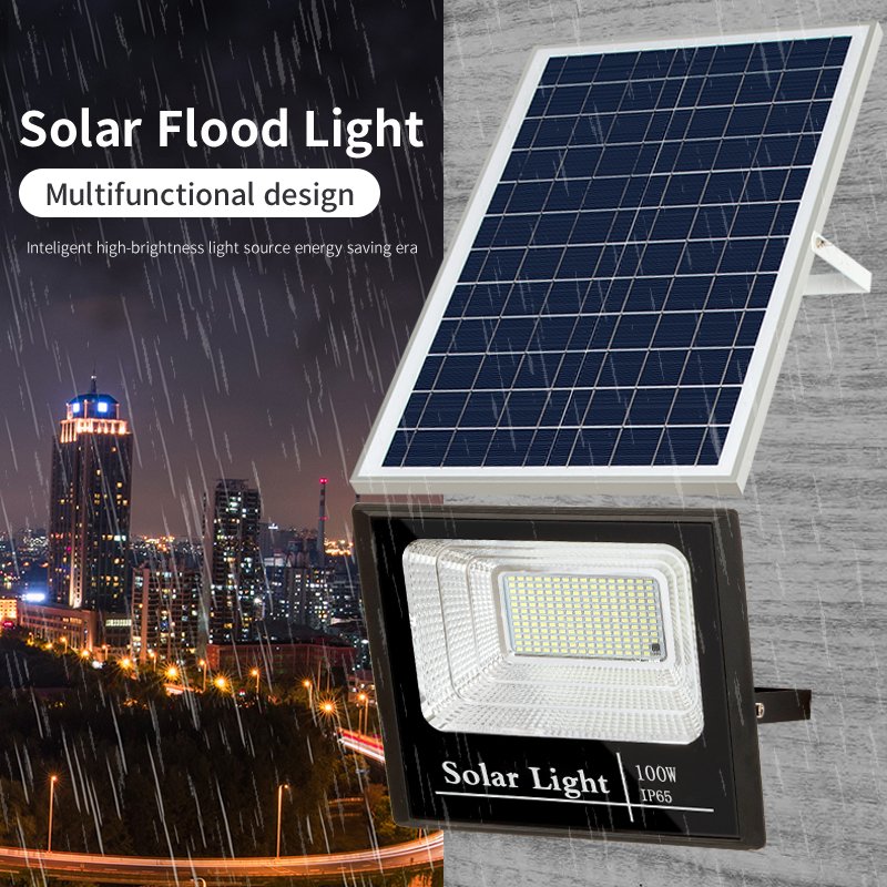 High Class Aluminium Housing Outdoor 25 40 60 100 200 300 W LED Solar Power Flood Light