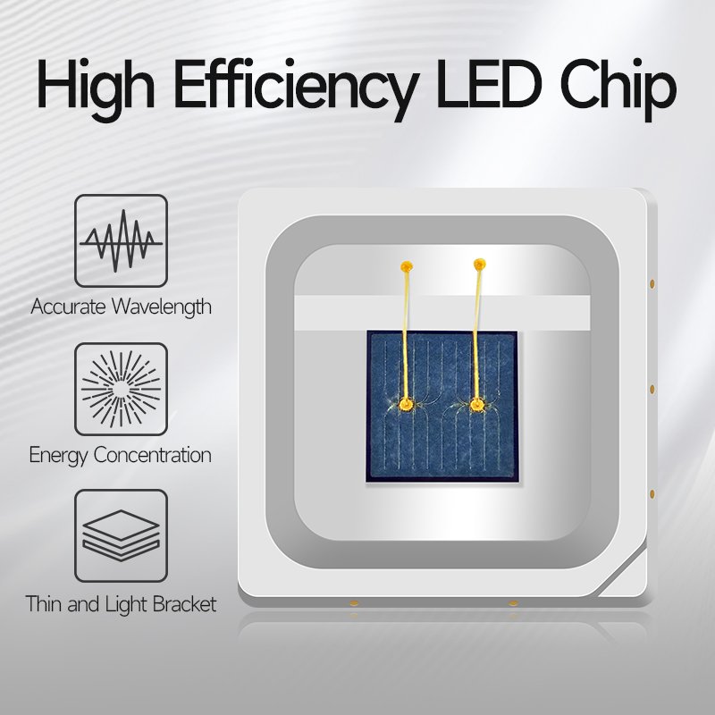 HY New Trends RED Color SMD IR LED 730nm 735nm 850nm 845nm Infrared Therapy Led Red Light Therapy Medical Device 42mil