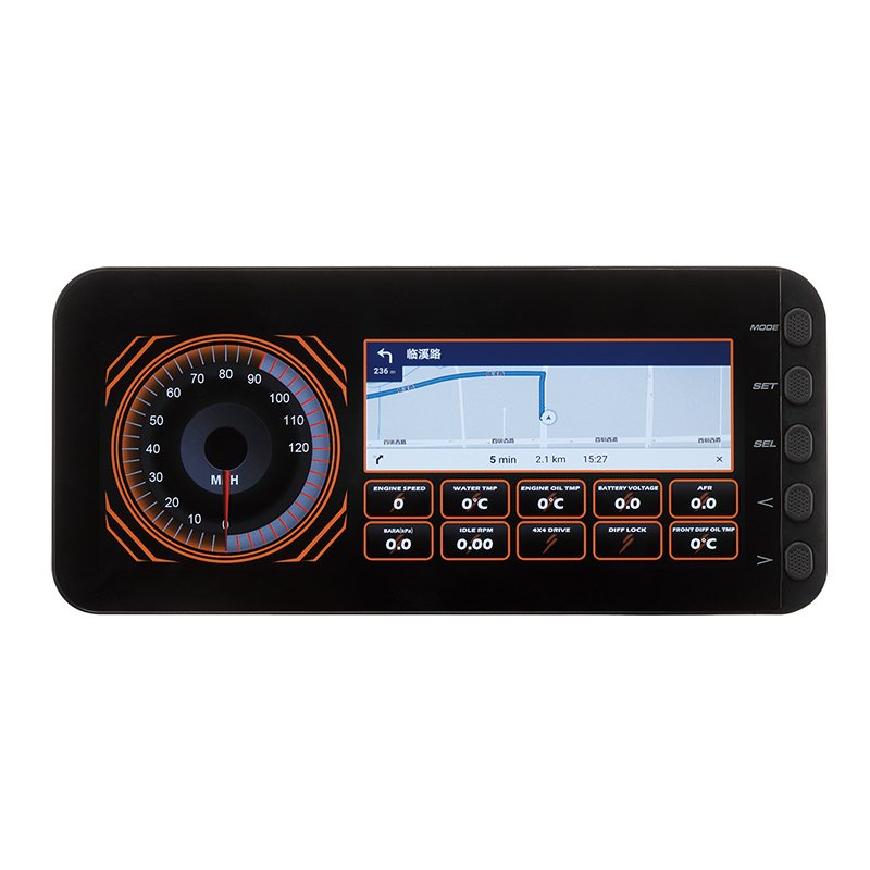 Boerxu BX-T-35A Newest Series Cheap Smart Digital Lcd Meter Automeasuring Speedometer Gauge
