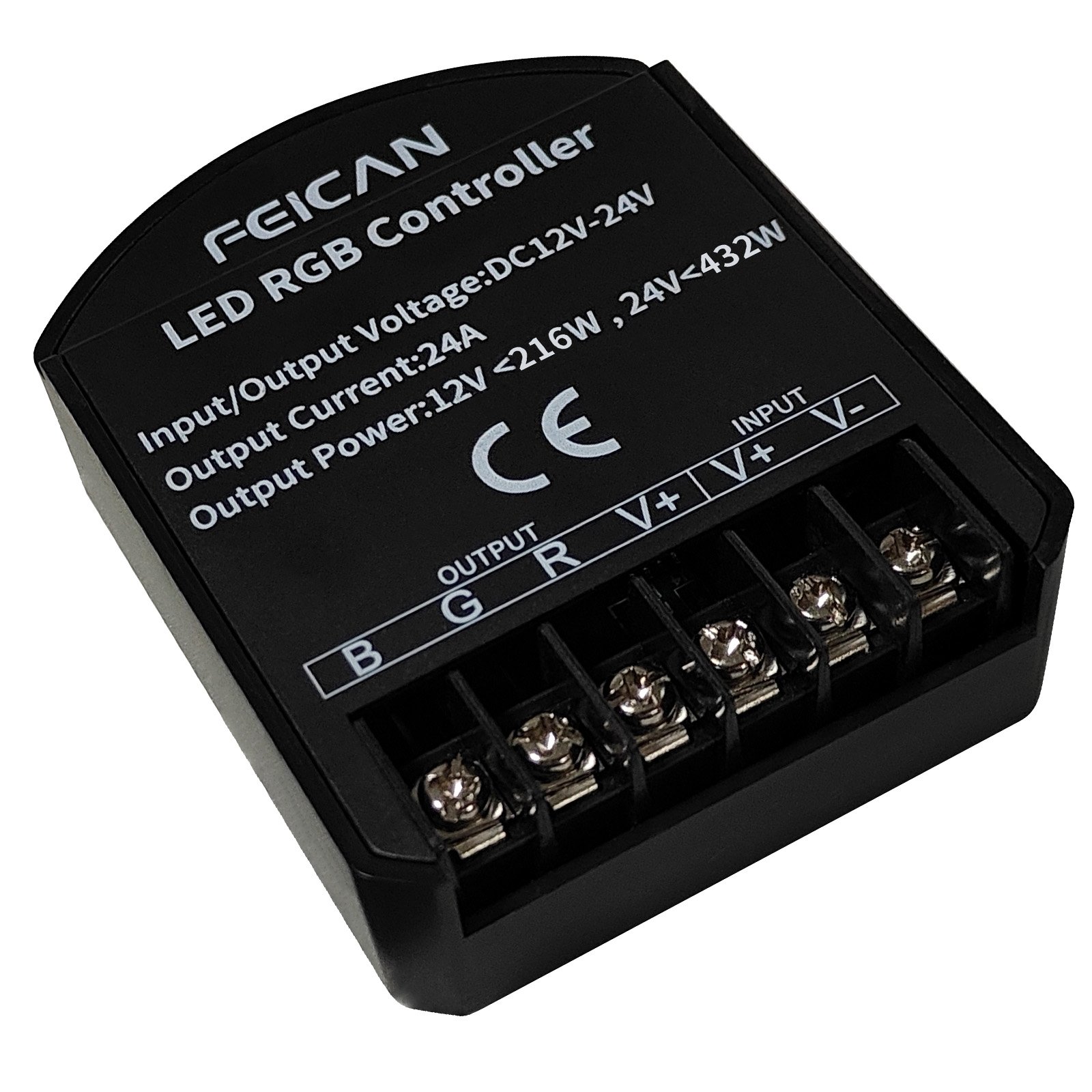 Feican FC-050 RF LED RGB Controller With Touch Remote 8 Keys DC12v 24v RGB RF LED Controller