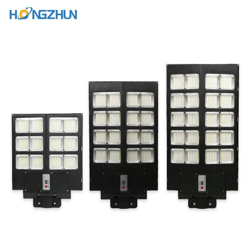 Solar Street Lighting Remote Control IP65 Outdoor Waterproof 50w 100w 150w Integrated All in One ABS Led Solar Street Light