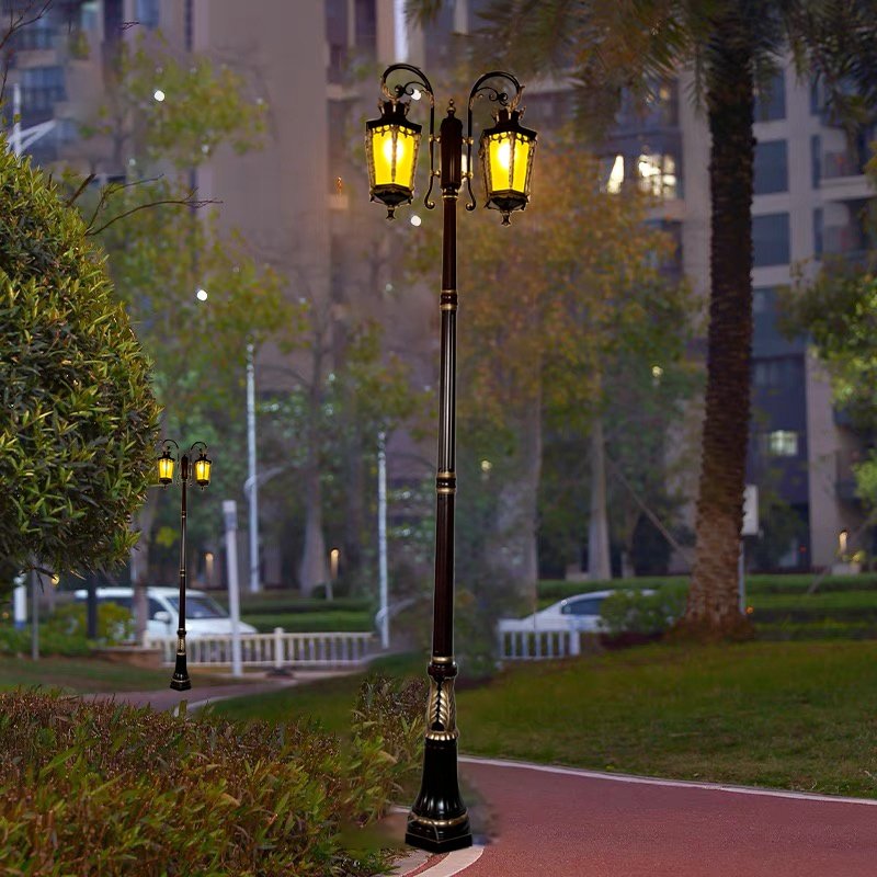 High Quality Die-casting Aluminum European and American Style Outdoor Waterproof Balcony Corridor Courtyard LED Garden Light