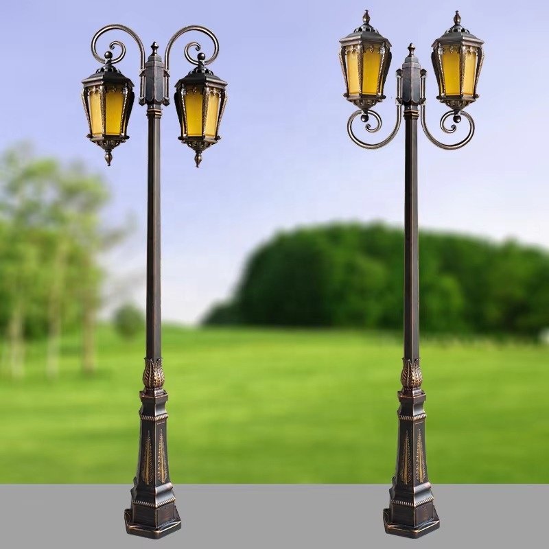High Quality Die-casting Aluminum European and American Style Outdoor Waterproof Balcony Corridor Courtyard LED Garden Light