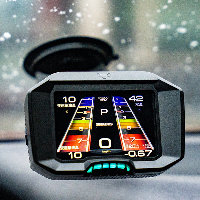 Temperature Screen Digital Lcd Dash Universal mitsubishi Auto Meter Car Display for Magician F9 Obd2 Obd Gauge
