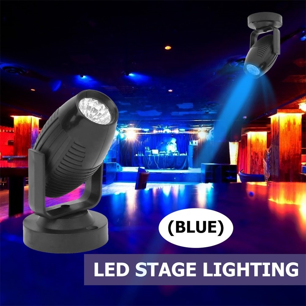 3W RGB LED Stage Light KTV bar DJ Disco Party Lights Indoor Colorful Ambiance Lights Multicolor Atmosphere Lamp