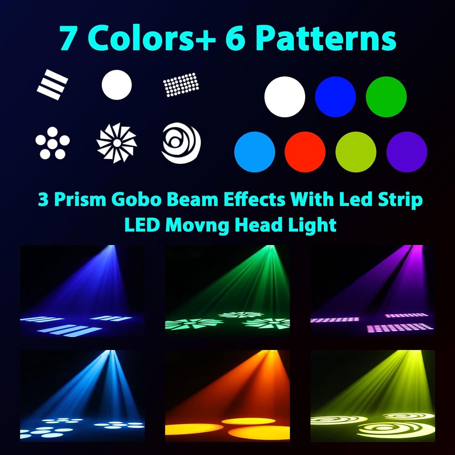Beam Moving Head Stage Light 30W 80W 150W t RGBW Spot Lighting DJ Disco Show DMX