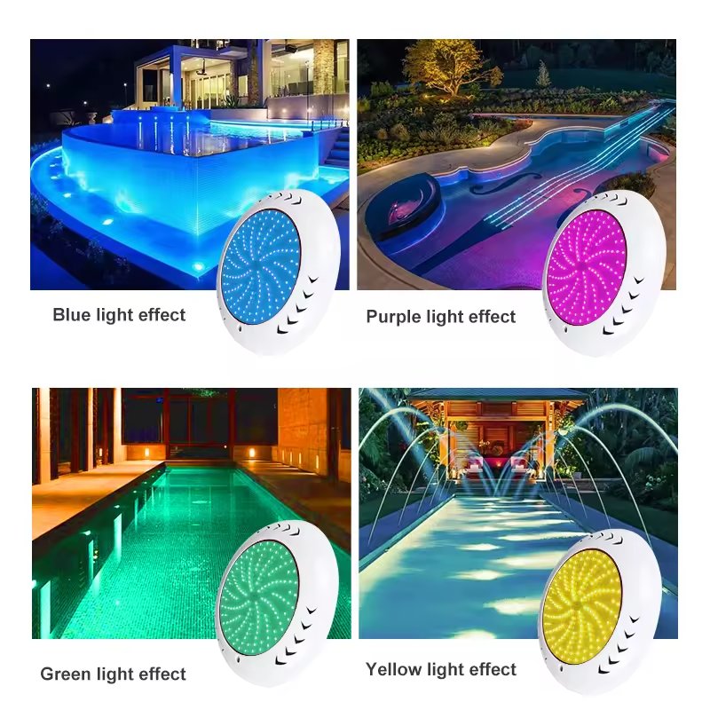 RGB Light IP68 18W 24W 36W Colorful Changeable Led Underwater Swimming Pool Light
