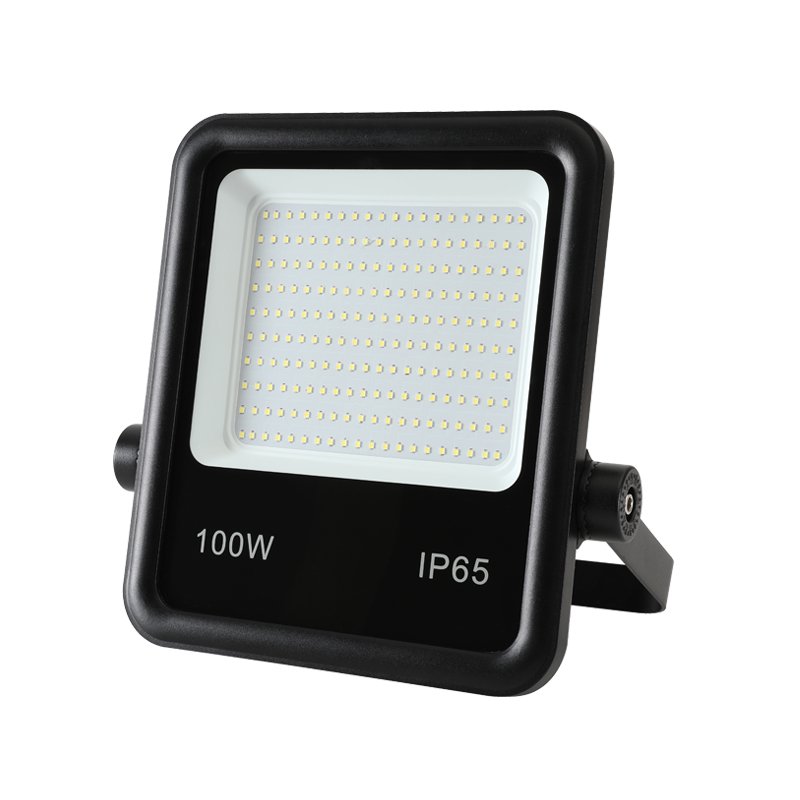 Anti Glare Flood Lighting Eye Protection Tempered Glass Outdoor Led Projector 100w