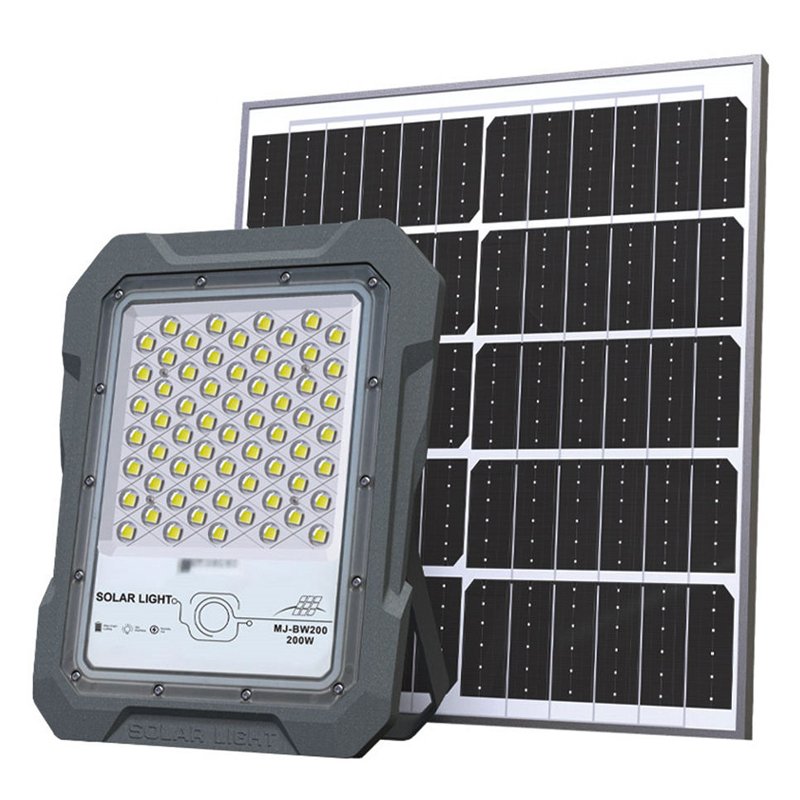 Omsen Wall Mounted High Mast Outdoor Waterproof Aluminum Ip65 Solar Led Flood Light Street Lighting Sun Lamp With Motion Sensor