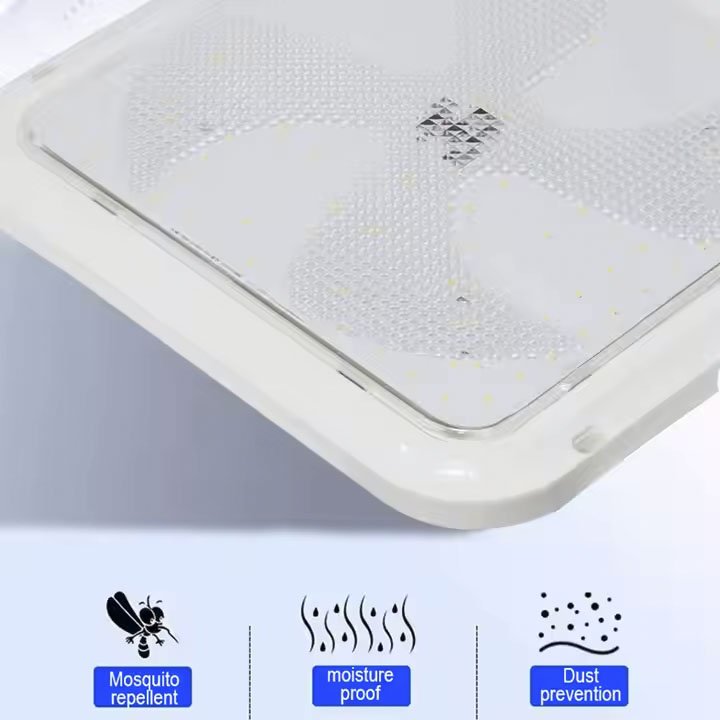 Hot Sale Balcony Indoor Waterproof Ip65 Solar Ceiling Lamp 100W 200W 300W Modern Square Led Solar Ceiling Light