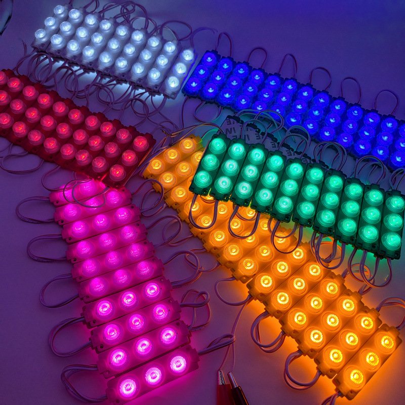 DC12V 24V 3W 3Led IP65 3030 Led Modules Injection High Brightness White Outdoor Focused for Advertising Light Boxes Led Sign