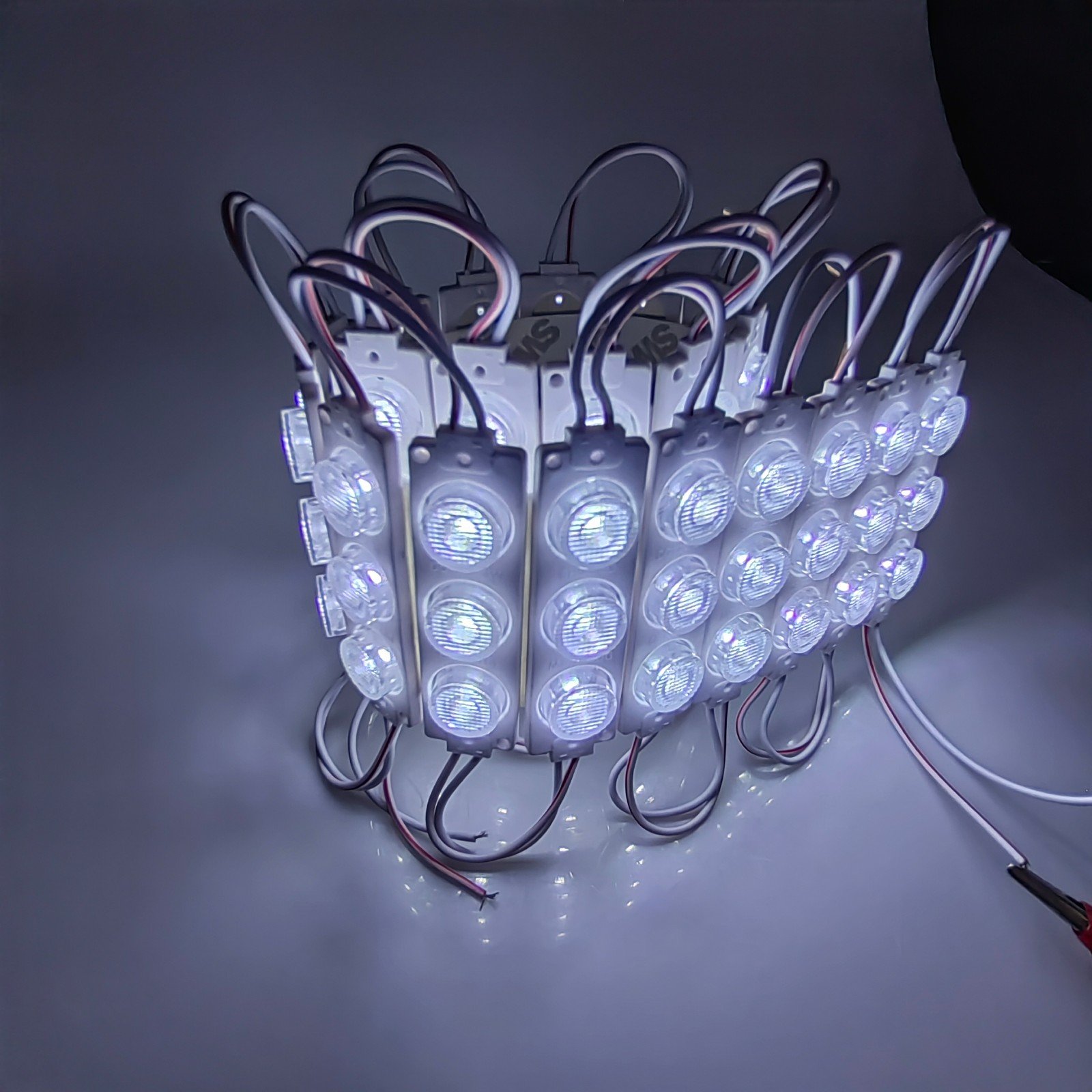 DC12V 24V 3W 3Led IP65 3030 Led Modules Injection High Brightness White Outdoor Focused for Advertising Light Boxes Led Sign