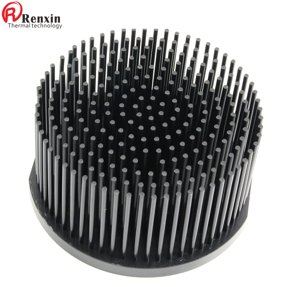 Aluminum Led Cob 140mm Pin Fin Heatsink