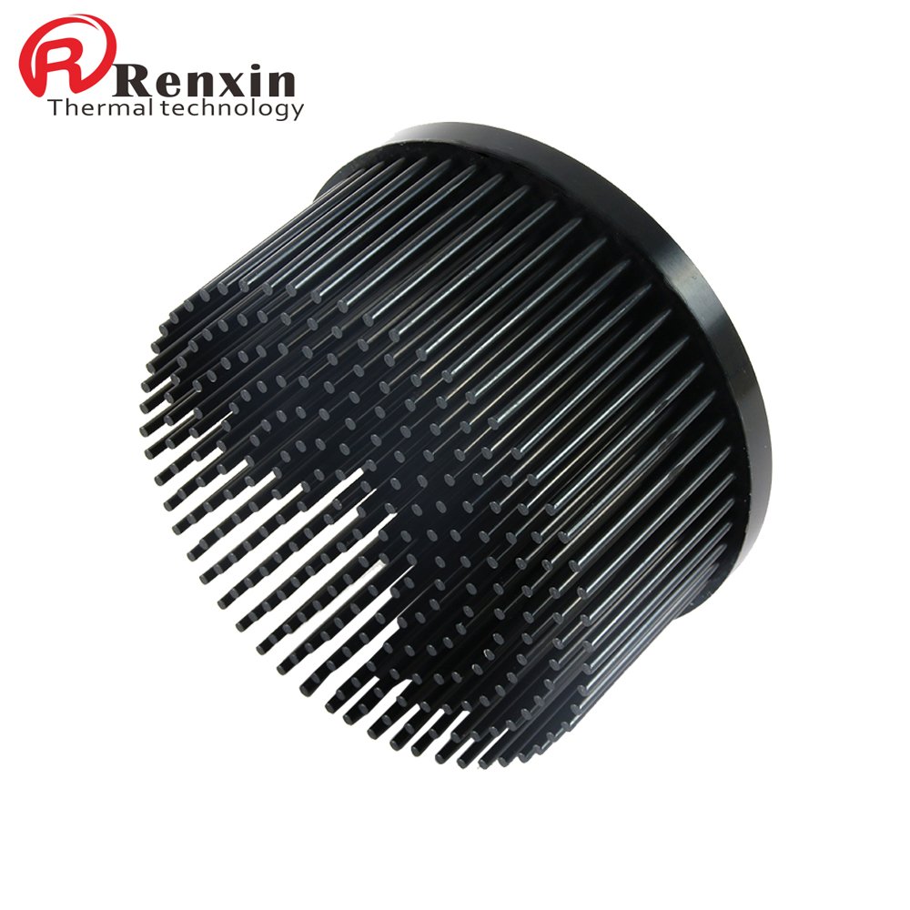 Aluminum Led Cob 140mm Pin Fin Heatsink