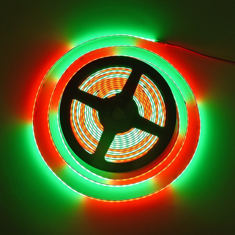 RGBWIC COB Led Strip Light High Density FOB LED Strip Lights DC24V 18W 840Chips/m RGBW Addressable LED Strip Light