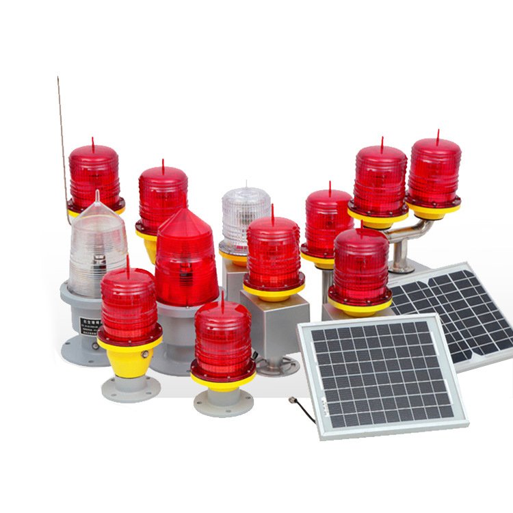 Led 10 Watts Explosion Proof Medium Intensity Runway Steady 360° Red Flash Aviation Warning Light for Telecom Tower