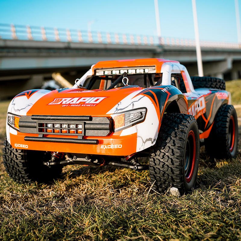 AiJH 70KM/H Drifting Remote Control Car 2.4G Brushless Motor Rc Auto LED Light Off-road Rc Climbing Car
