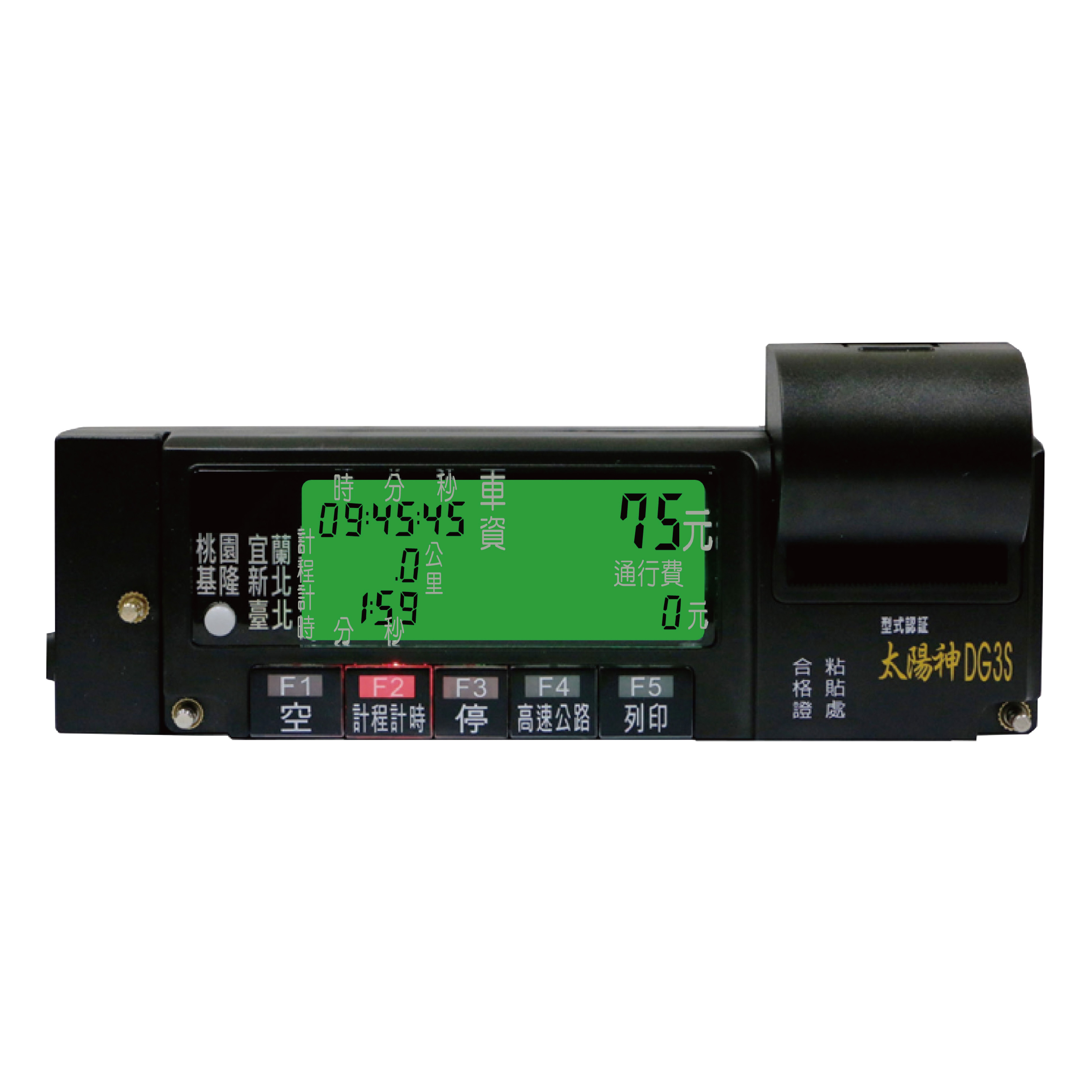 Customized LED LCD Auto Meter Taxi Taximeter with Unique Features