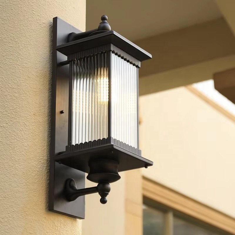Spot Wall Lamp, Outdoor Lighting Fixture, Wall Mounted Waterproof Wall Lamp, E27 Hotel Garden Outdoor Solar Wall Lamp