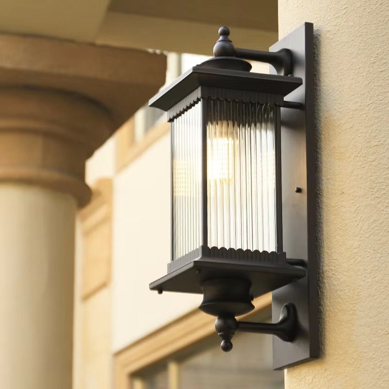 Spot Wall Lamp, Outdoor Lighting Fixture, Wall Mounted Waterproof Wall Lamp, E27 Hotel Garden Outdoor Solar Wall Lamp