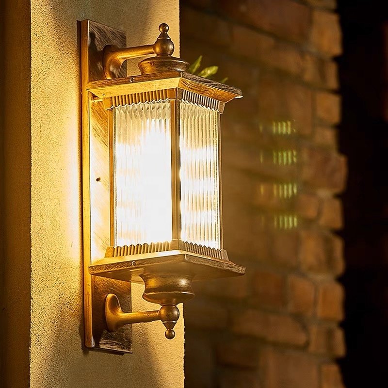 Spot Wall Lamp, Outdoor Lighting Fixture, Wall Mounted Waterproof Wall Lamp, E27 Hotel Garden Outdoor Solar Wall Lamp