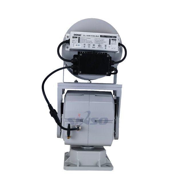 New Warehouse/habor/orchard/boarder Security Auto Rotating Searchlight Reflector