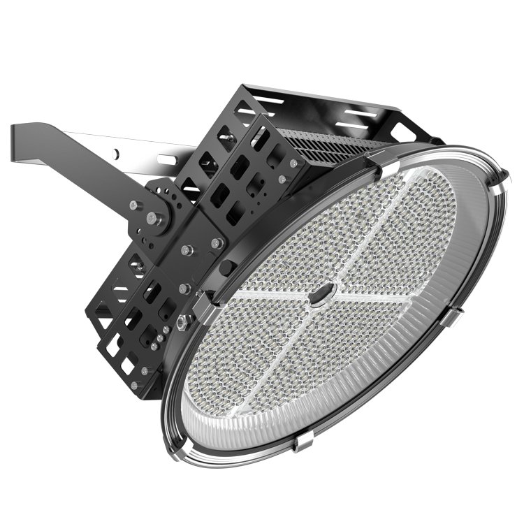 40000 Lumen 2500W 300Watt 300W Ip68 Ground Sensor Energy Saving Outdoor Aluminum Round Led Flood Light for Football Field