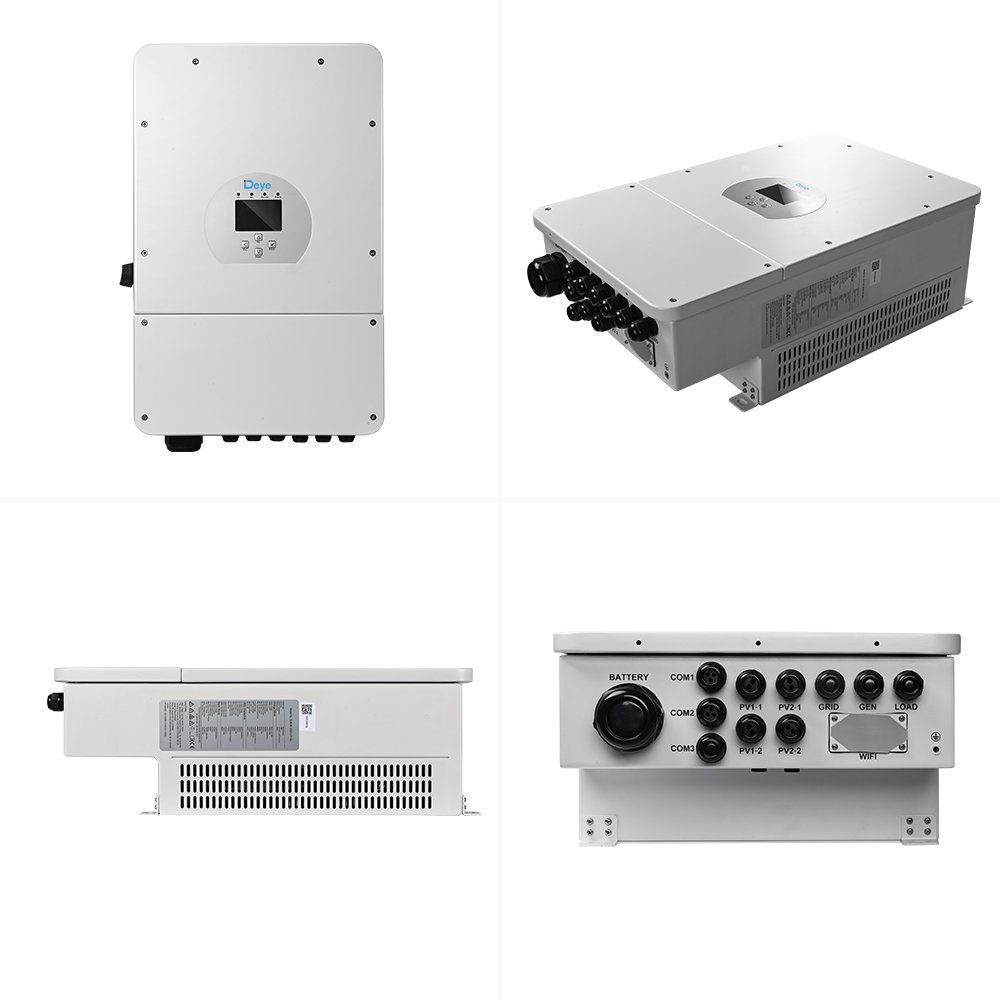 In Stock Deye Hybrid Inverter 8kw 10kw 12kw SUN-12K SG04LP3-EU Low Voltage 48V Three Phase Solar Inverter Price