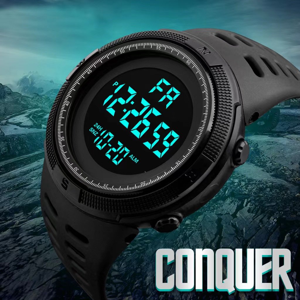 Fashion Design MAOLAITE 99908 Mens Sports LED Multifunctional 50 Meters Waterproof Digital Wrist Watches Relojes