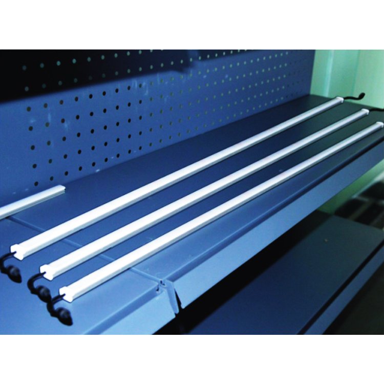 Customized 12V 24V Motion Sensor LED Lighted Bar Shelf No Spot Under Shelves Showcase LED for Cabinets
