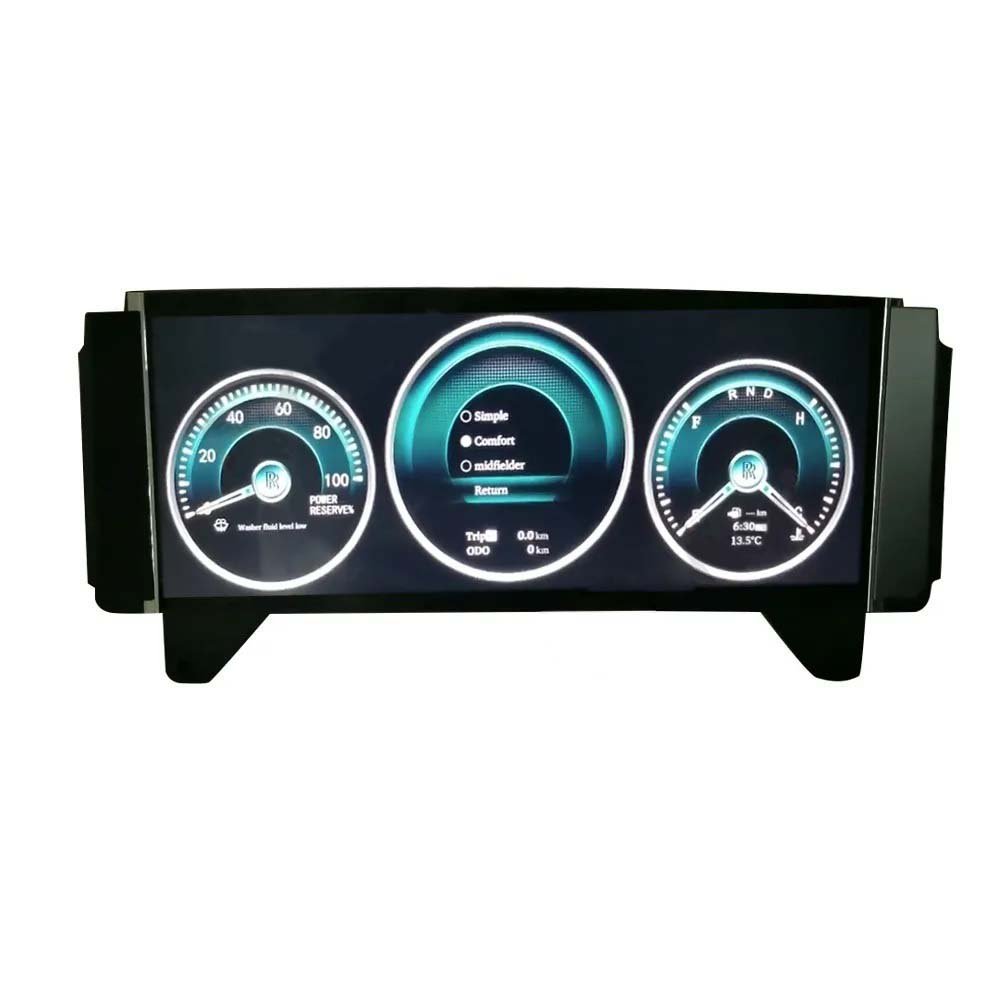 12.3inch Full IPS Screen Car Dashboard Speedometer Oil Gauge Instrument for Rolls-Royce Phantom 2004-2013 LCD Digital Cluster