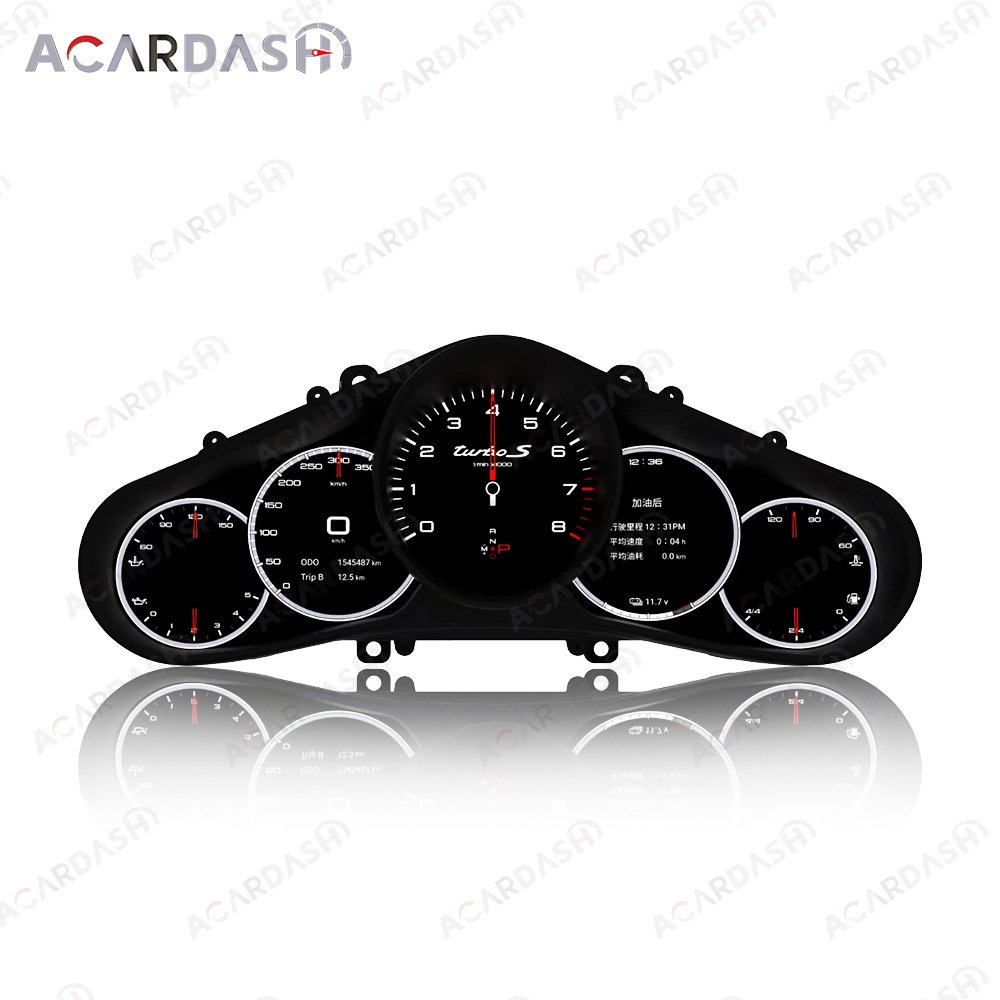 ACARDASH Digital Cluster Virtual Cockpit for Porsche Cayenne Panamera 10-17 Car Multimedia Player Odometer Dashboard Speed Meter