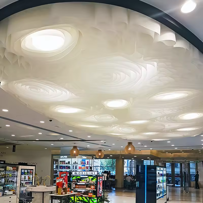 Custom Nordic Modern Lamps Hotel Banquet Hall Shopping Mall Clubhouse Living Room Special Design Luxury Ceiling Chandelier