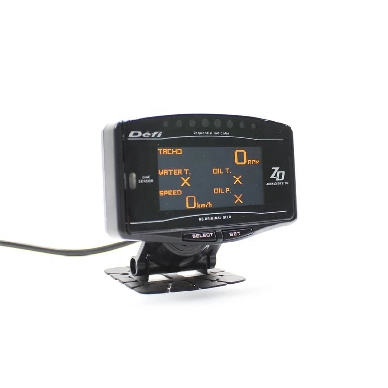DEFI A1 METER GAUGE WITH ZD DIGITAL OIL PRESS, OIL Water Temp for Turbo BOOST, RPM, VOLT Voltage Auto
