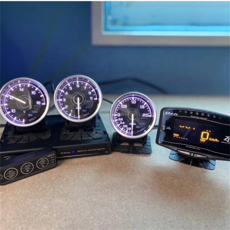 DEFI A1 METER GAUGE WITH ZD DIGITAL OIL PRESS, OIL Water Temp for Turbo BOOST, RPM, VOLT Voltage Auto