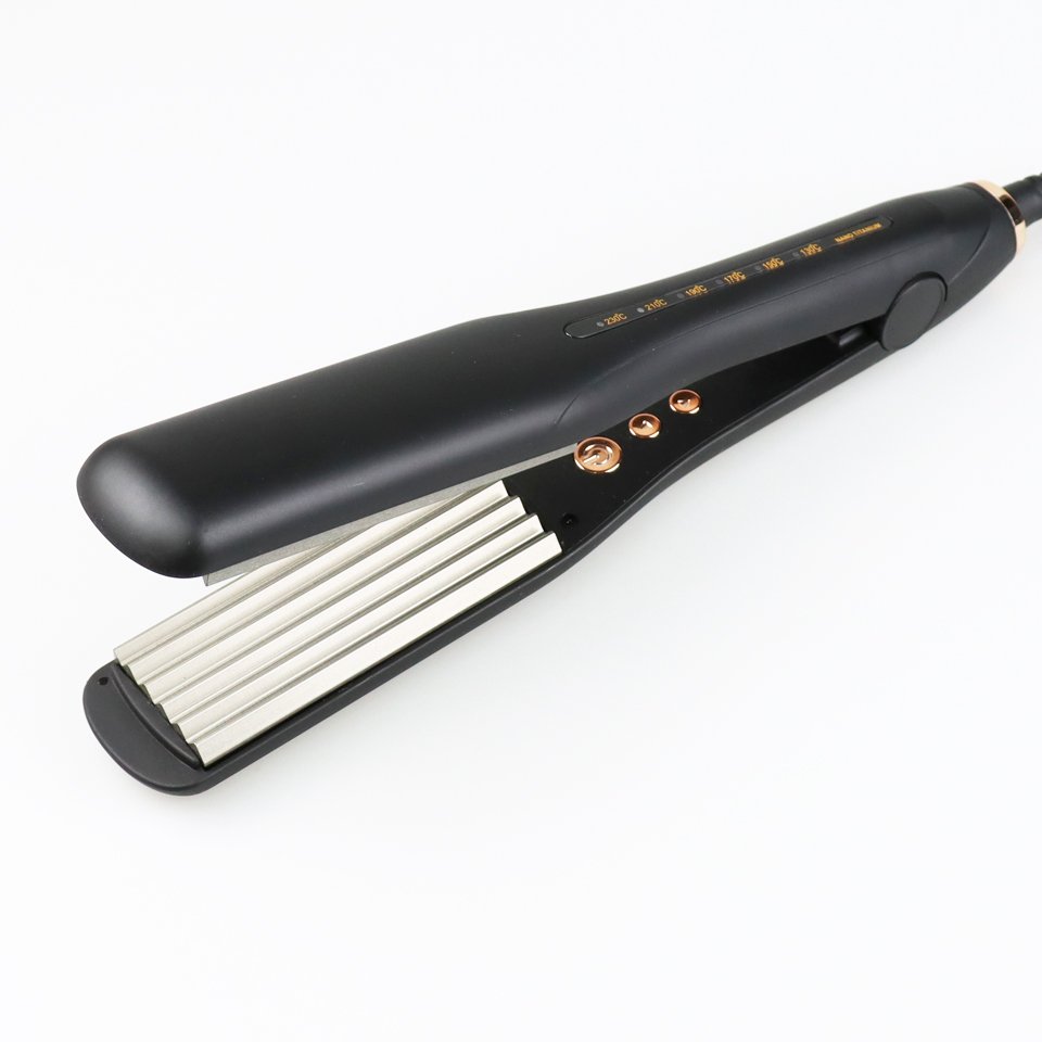 Portable 6-Teeth Plate Crimping Volume Teaser Hot Styling Tool Hair Crimper Iron for Volume Pro Crimper Hair Iron