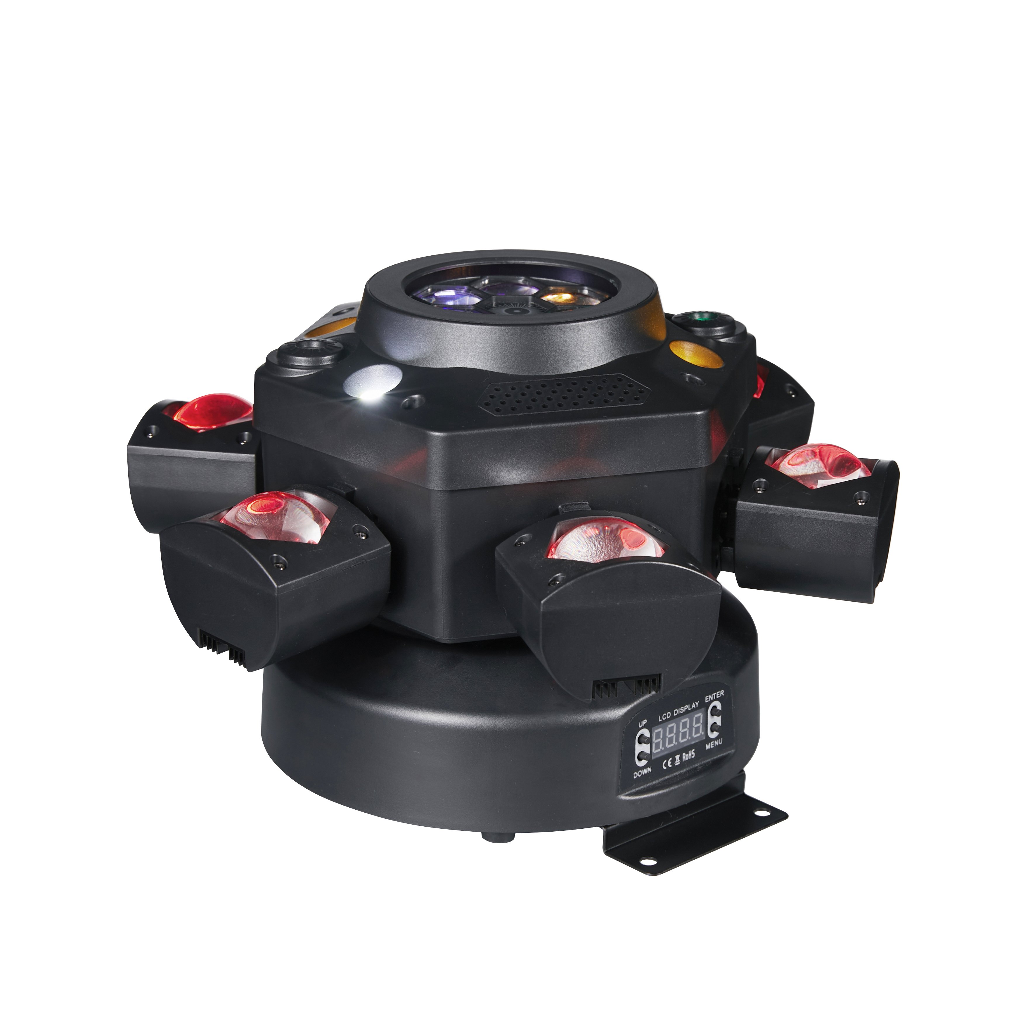 New Arrival LED Armed Mini Pattern -Six ArmedLittle King Kong Light Strobe Effect Disco Stage Lighting