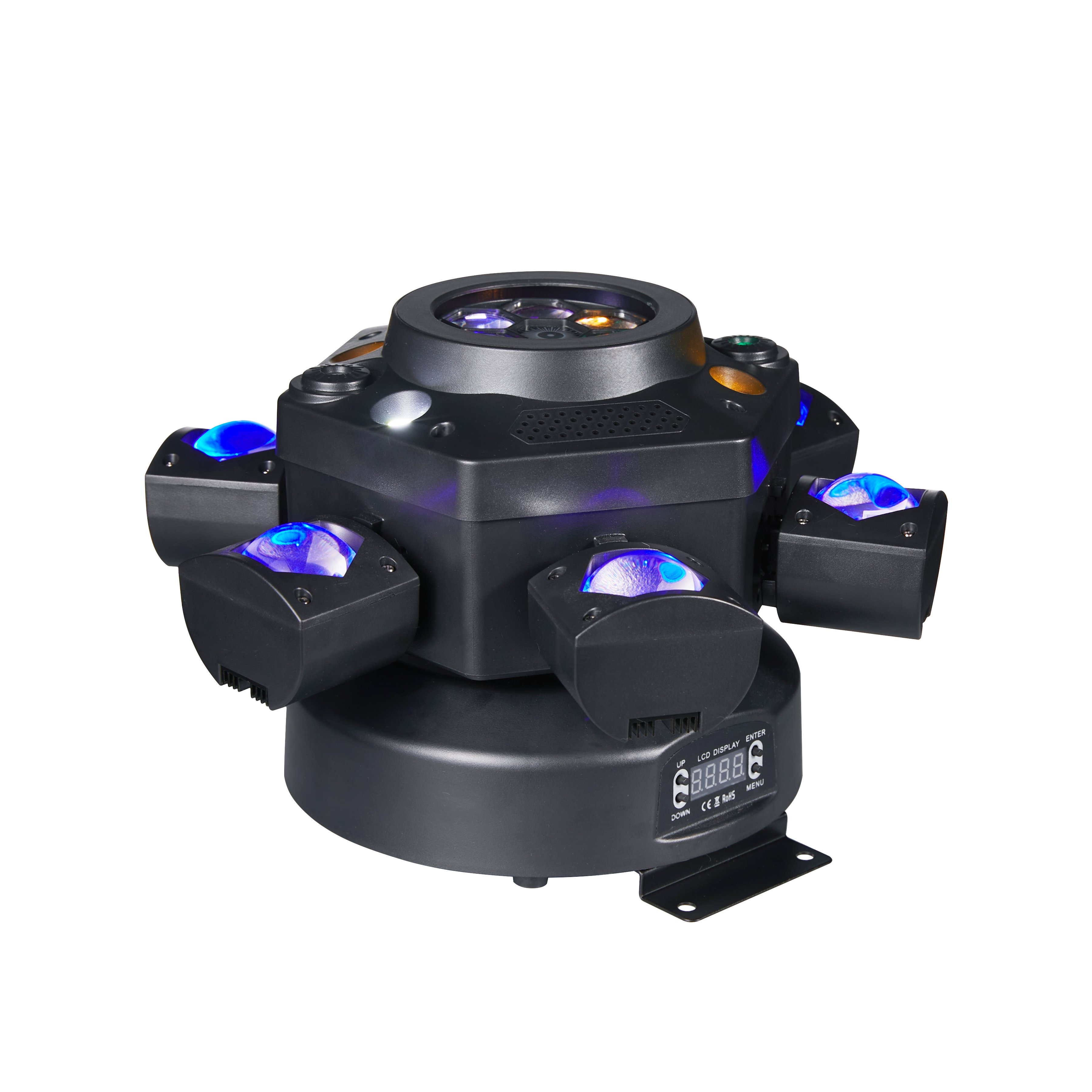 New Arrival LED Armed Mini Pattern -Six ArmedLittle King Kong Light Strobe Effect Disco Stage Lighting