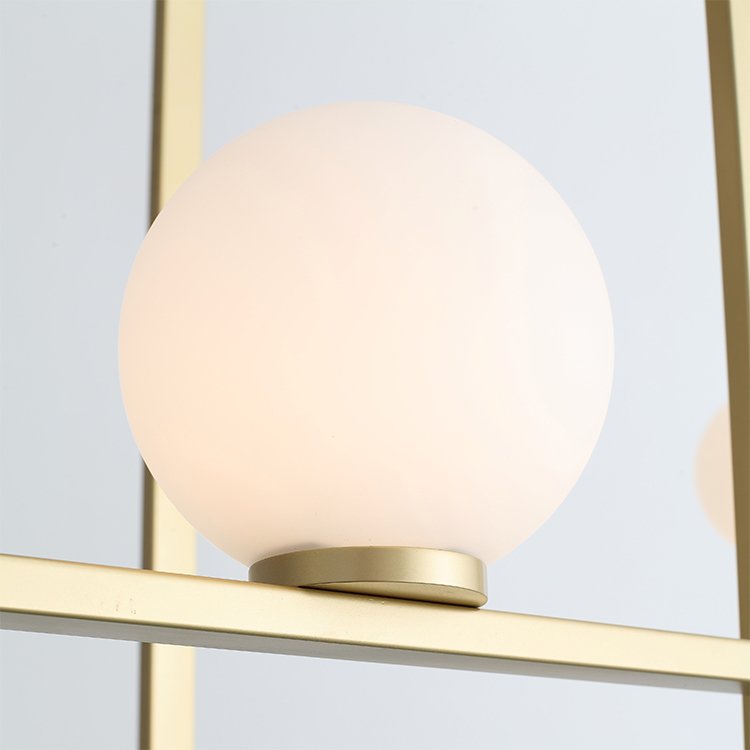 Ball Hotel Home Decoration Lighting LED Ceiling Lamp Designer Innovative Design Metal Frame Glass Modern Iron Aluminum 80 360 85
