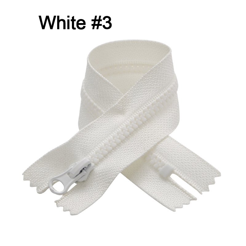 High Quality No.5 Resin Sell by Meter Bag Zipper Roll 3# Plastic Zipper for Clothes