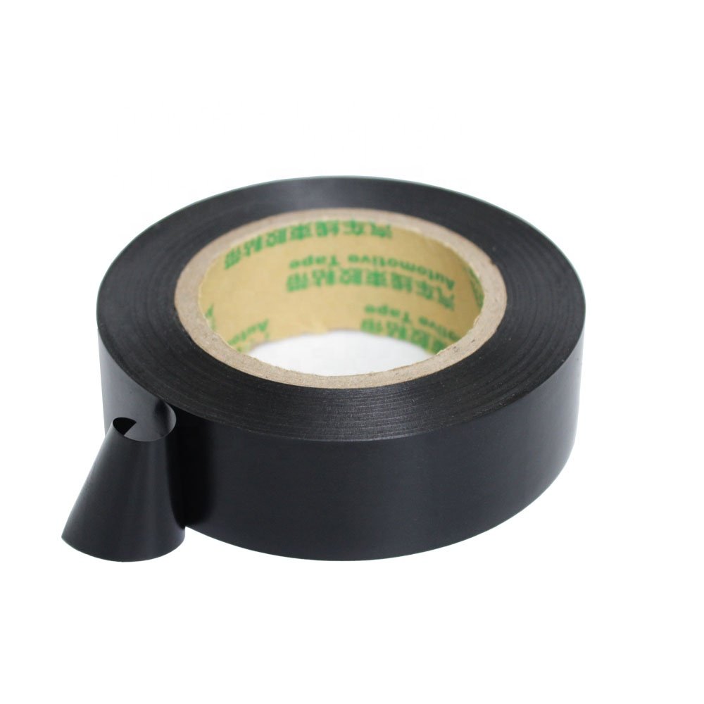 2- Flame Retardant PVC Film Base Auto Car Engine Wiring Wrapping Automotive Wire Harness Self Adhesive Tape